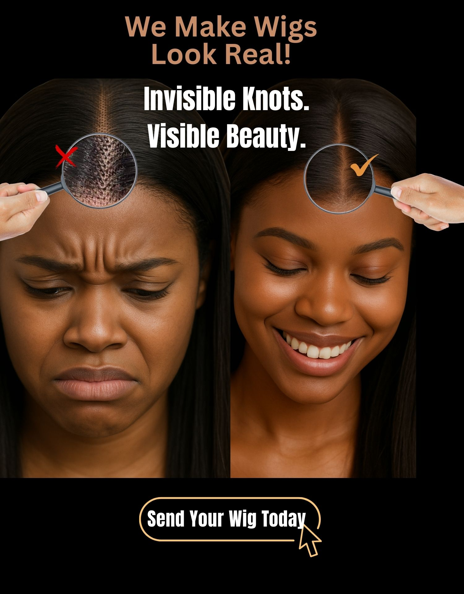 Wig fixing service